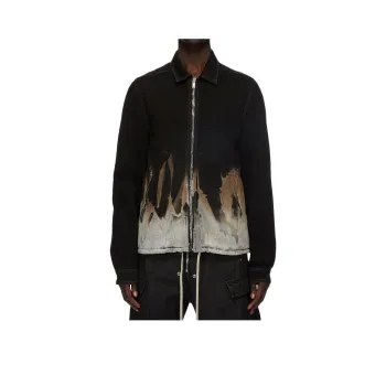 Rick Owens DRKSHDW Tie Dye Printed Zip Up Jacket