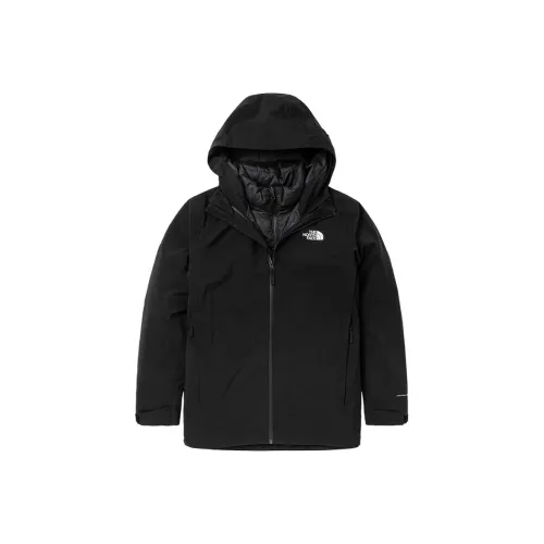 THE NORTH FACE City Outdoor Collection Outdoor Hiking Waterproof And Windproof Windbreaker Jacket Men's Black