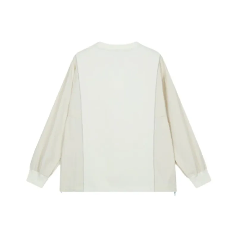 ACMEITEM Sweatshirt Unisex Sunflower White-1
