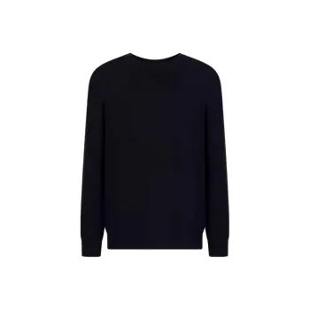 EMPORIO ARMANI Jumper In A Half Fisherman's Rib Knit