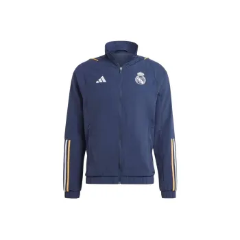 Adidas Real Madrid Jackets Men Ink Blue