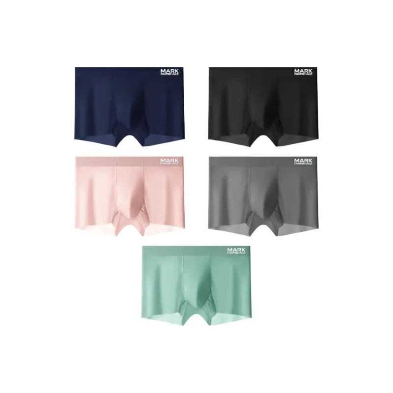 FAIRWHALE Boxer Shorts Men's 5 Pack-8