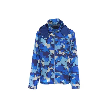 Moncler Down Jackets Men Blue
