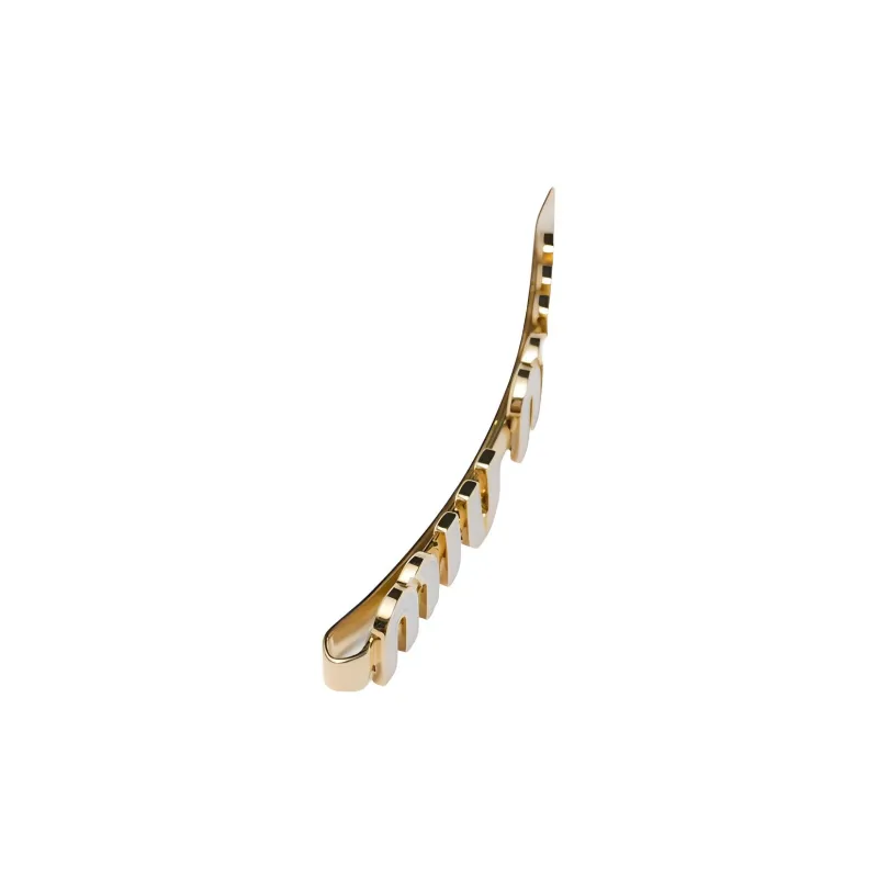 MIU MIU Logo lettering Hairclip-1