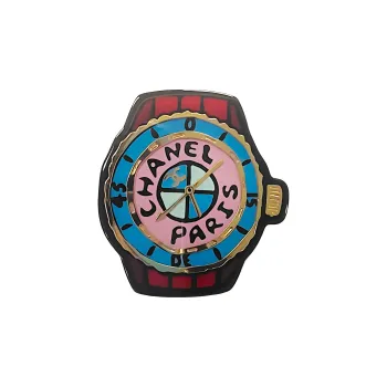 CHANEL Brooches Unisex Multicolor