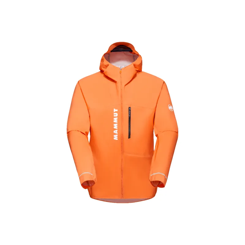 MAMMUT Outdoor Hiking Waterproof And Windproof Windbreaker Jacket Men's-5