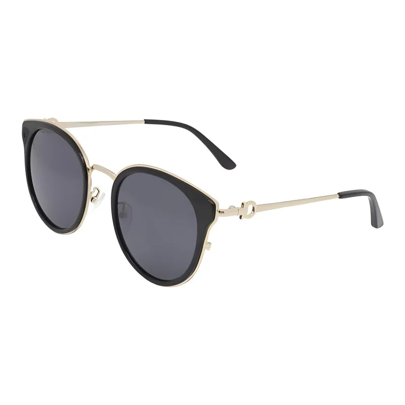 FERRAGAMO Metal Cat Eye Sunglasses Women's Silver-0
