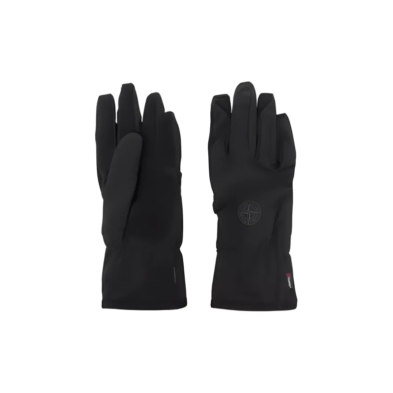 STONE ISLAND Polyester Gloves Men's Black-1