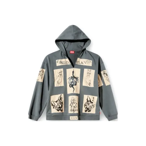 DIESEL X Damiano David S Boxt Hoodie