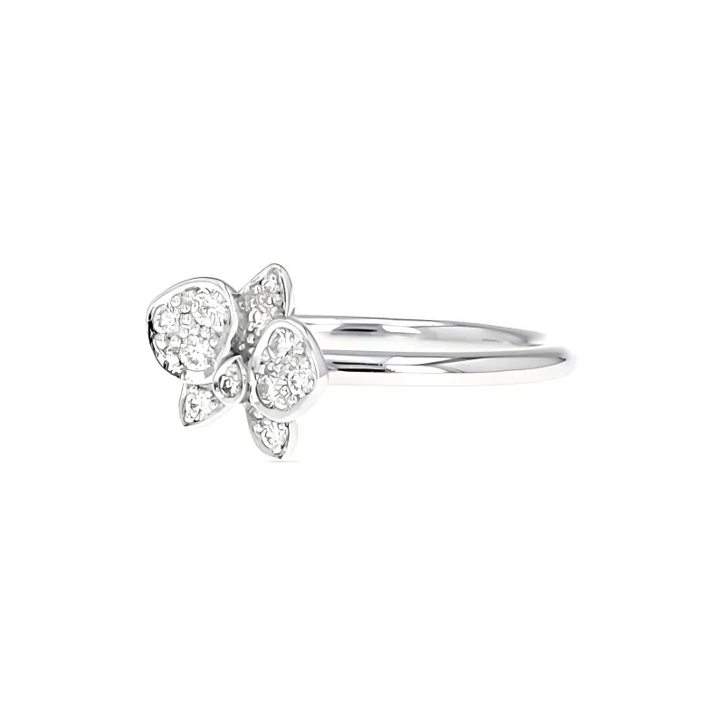 CARTIER 18K White Gold Rings Women's Silver-1