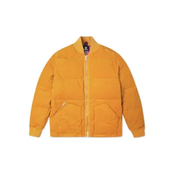 Converse Corduroy Down Jackets Men Yellow