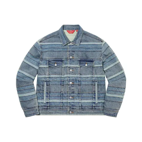 Supreme Layered Denim Trucker Jacket