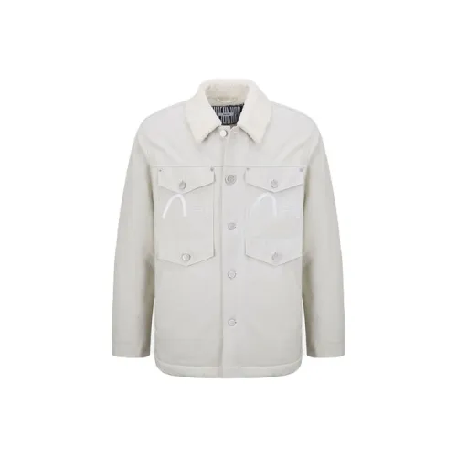 EVISU Denim Jackets Men White