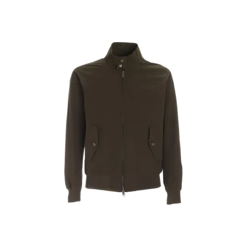 BARACUTA High Neck Zipped Jacket