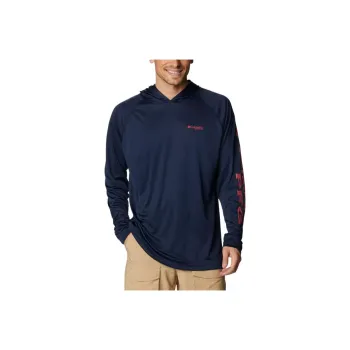 Columbia PFG Terminal Tackle Sweatshirt Men's Marine Blue