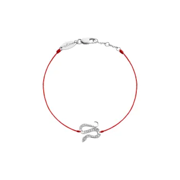 Redline Diamond, White Gold Bracelets Women's Silver