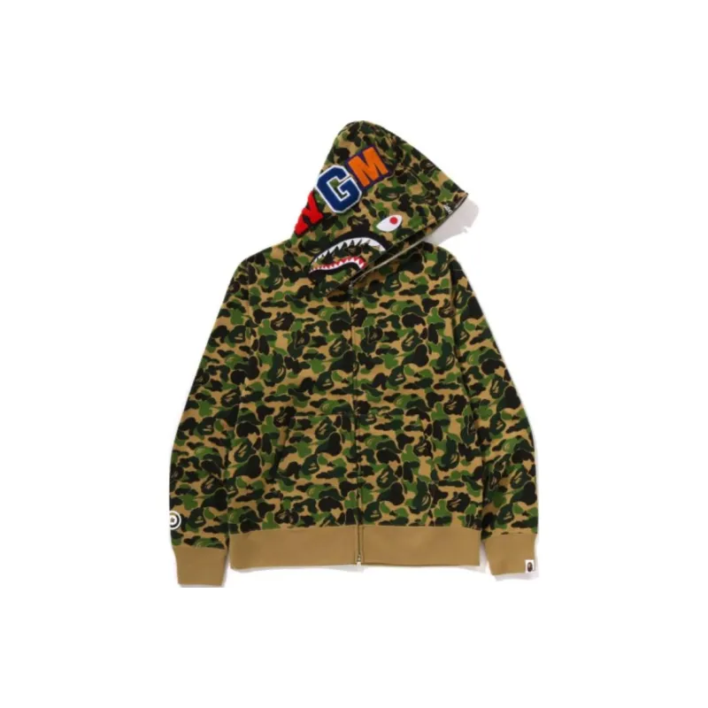 Bape Abc Camo Separate Shark Full Zip Hoodie-2