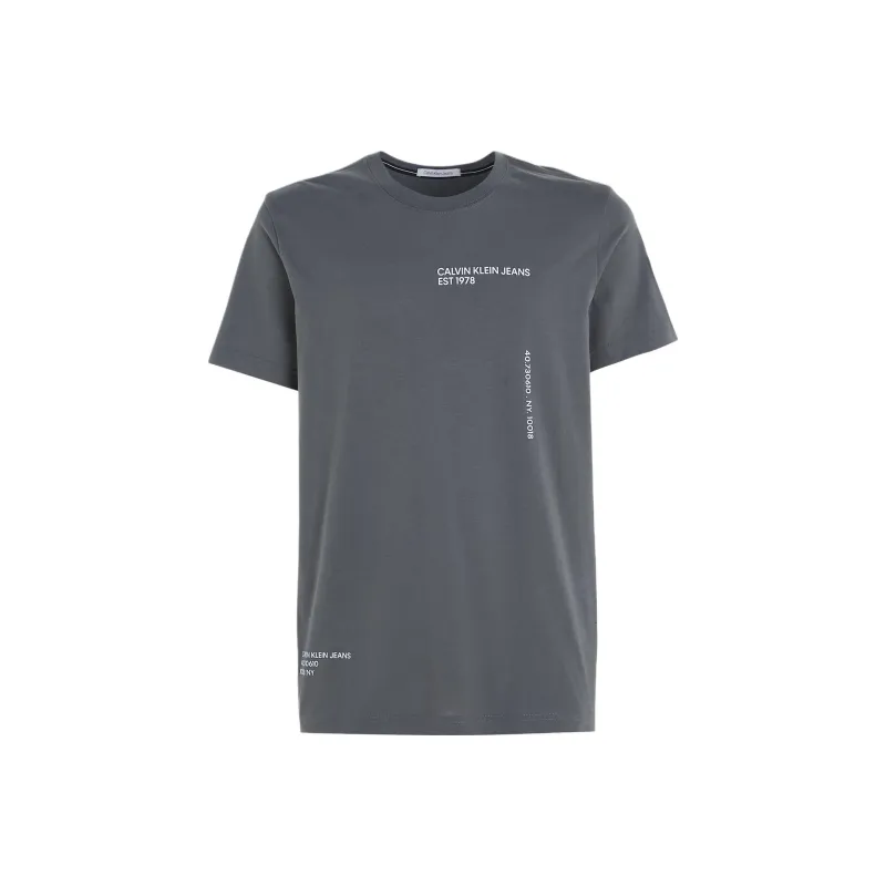 Calvin Klein Logo print Cotton T shirt-0