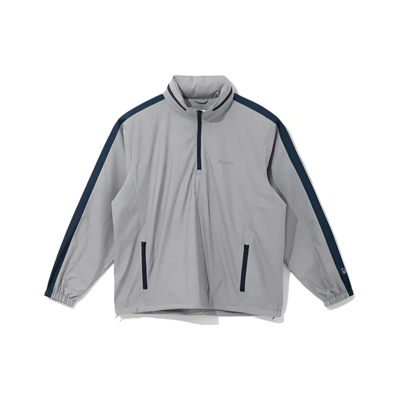 New Era Windbreaker Jacket Unisex Gray-0