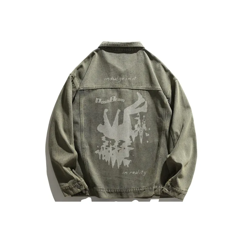 Poshbrain Denim Jackets Unisex-4