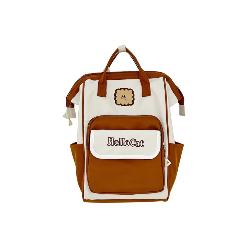 NX DOUGHNUT Nylon Backpack Unisex Multicolor-8