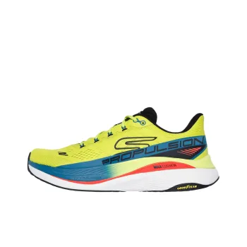 Skechers Max Cushioning Low Top Running Shoes Men's Yellow