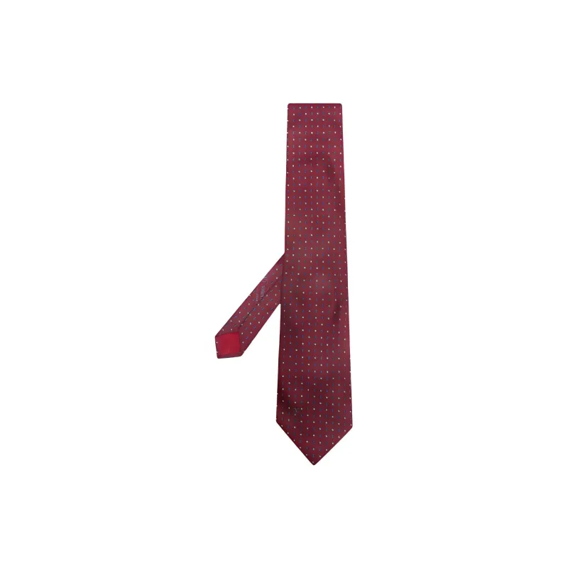 Valentino 1990s Jacquard Silk Tie-0