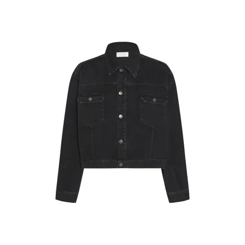 THE ROW Denim Jackets Men Black