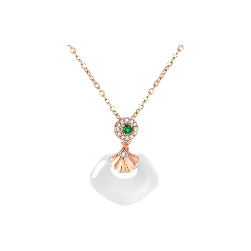 YANFEI Chalcedony Necklaces Women's-0