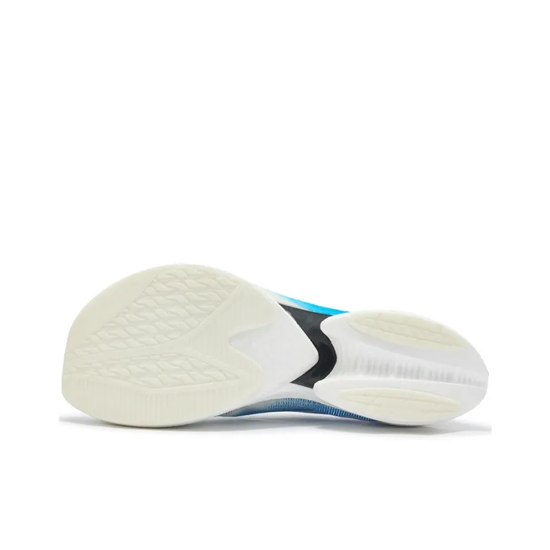 361° Cushioning, Slip Resistant, And Breathable Low Top Casual Running Shoes Unisex White Blue Mismatched-4