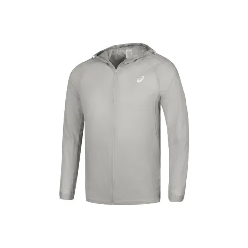 Asics Jackets Men Gray