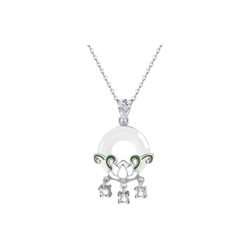 YANFEI Chalcedony Necklaces Women's-3