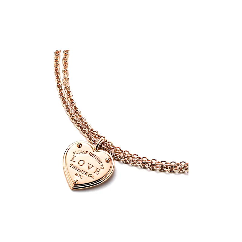 TIFFANY & CO. 18K Rose Gold Bracelets Women's Rose Gold-2