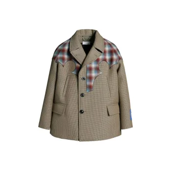 Maison Margiela x Pendleton FW23 Business Suit Unisex Brown