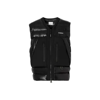 Burberry Vests Men Black