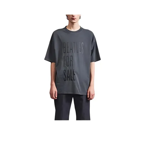 Monkey Time THE BEATLES Collaboration T-Shirts Unisex Gray
