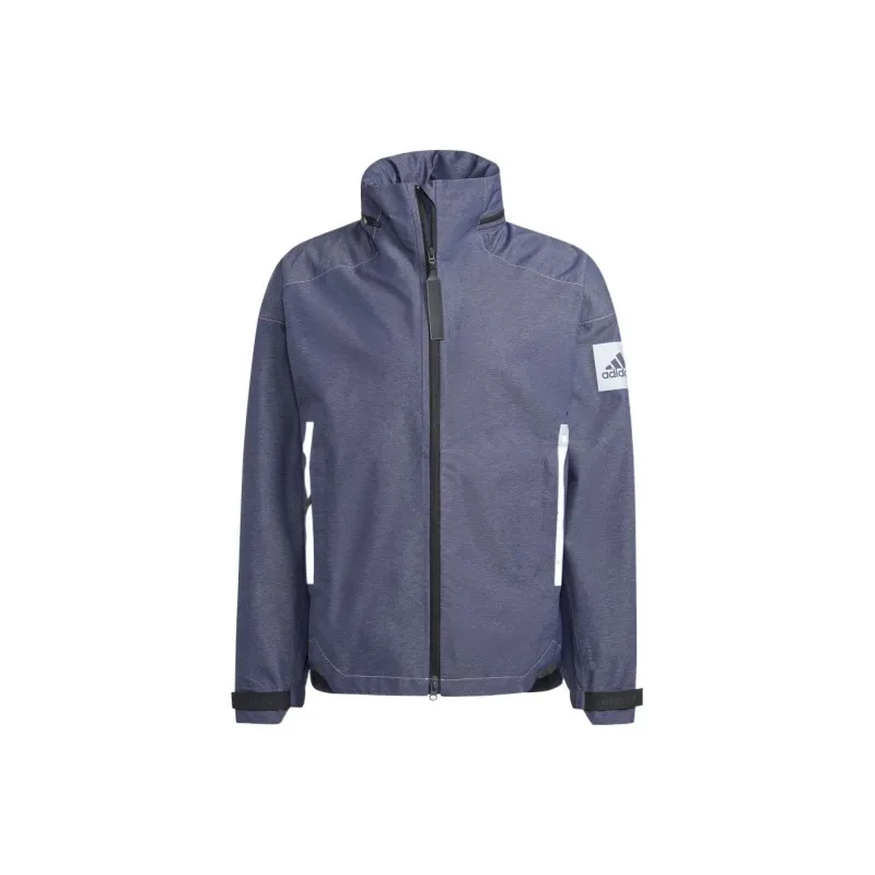 Adidas MYSHELTER Denim Jackets Men Marine Blue-0