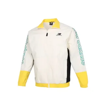 New Balance Jackets Men Beige