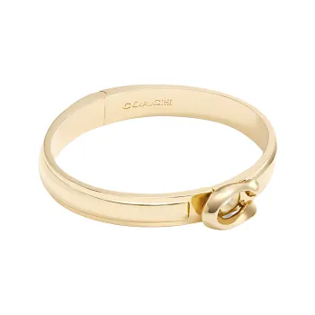COACH Copper Bangles Unisex Gold
