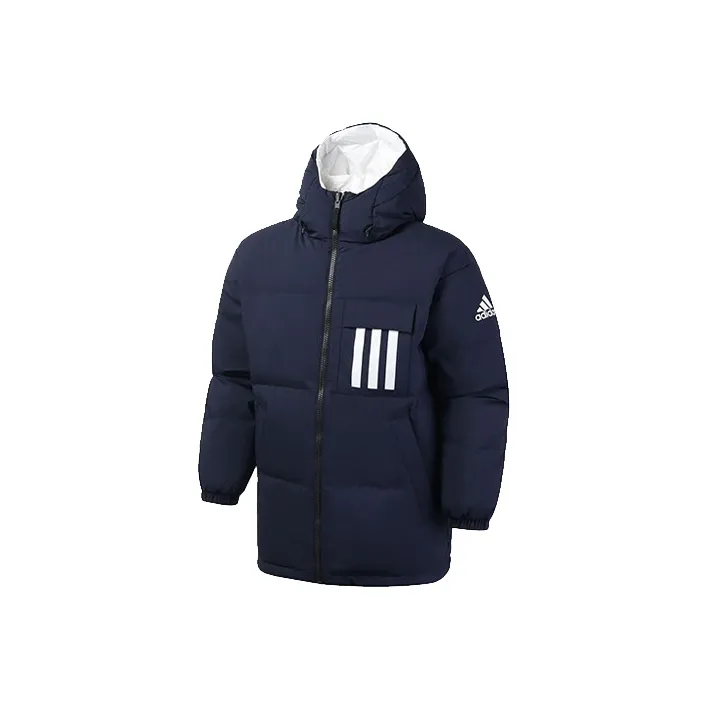 Adidas Down Jacket Men's Navy Blue-0
