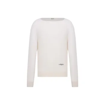 DIOR SS24 Cashmere Sweater Men's White