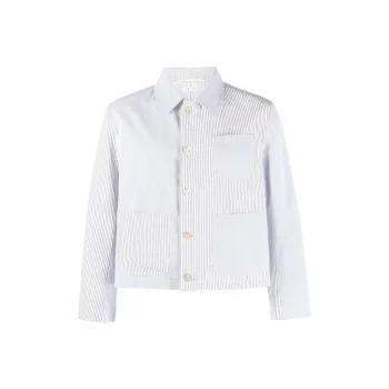 THOM BROWNE Funmix Striped Golf Jacket