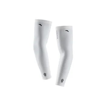 Anta Arm Guards White Polyamide Elastane Unisex