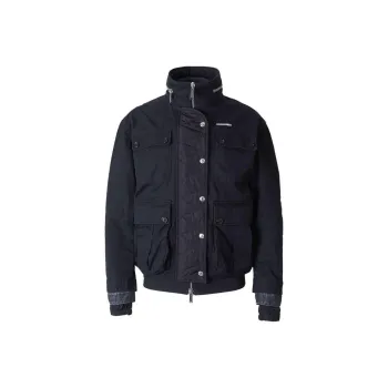 DSQUARED 2 Logo Printed Quilted Jacket