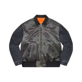 Supreme Denim Sleeve MA 1