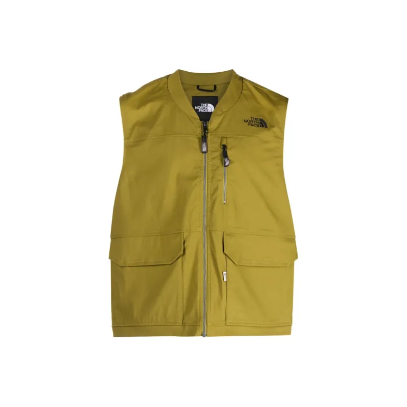 THE NORTH FACE Vests Men Yellow-0
