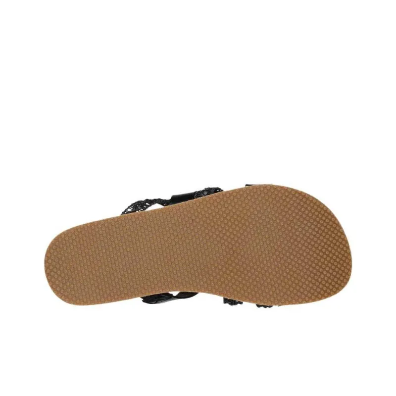 Skechers One Strap Sandals High Heel 5 8cm Women's Black-4