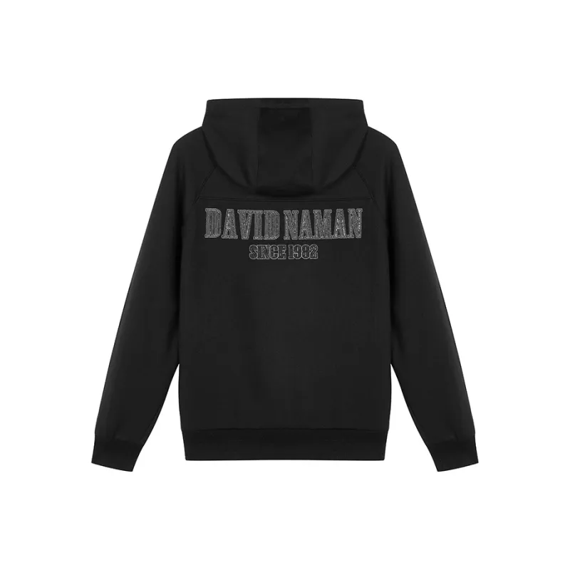 DAVID NAMAN Jackets Men Black-0