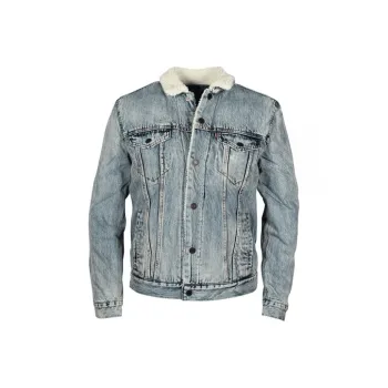 Levis Denim Jackets Men Blue