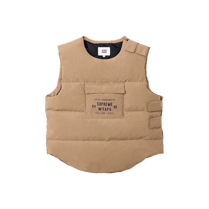 Supreme Wtaps Tactical Down Vest - POIZON